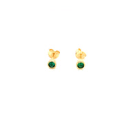 Solitaire Jewel Earrings