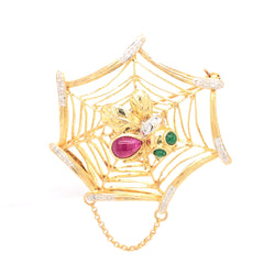 Spider Web Pin - 45845