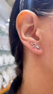 Snake Earrings - 66379