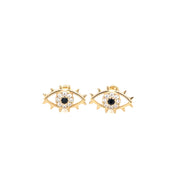 Fancy Turkish Eye Earrings - 63410