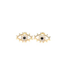 Fancy Turkish Eye Earrings - 63410