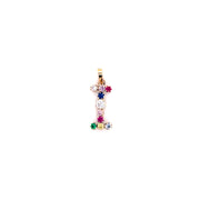 Colorful Initial Pendant - 69633