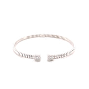 Open Top Diamond Bangle - 42627