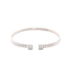 Open Top Diamond Bangle - 42627