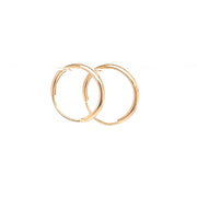 Mini Hoops Earrings 14kt