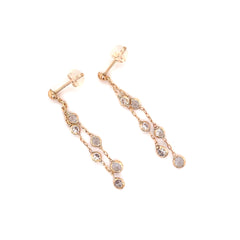 Dangling Stud Earrings - 69619