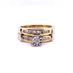 Trio Wedding Ring Set 25657