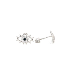 Fancy Turkish Eye Earrings - 63410