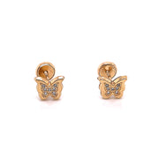 Fancy Butterfly Earrings - 61844