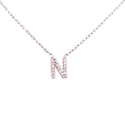 Beautiful Initial Necklace - 63317