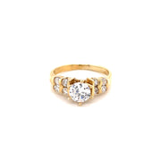 Solitaire Fancy Ring - 65125