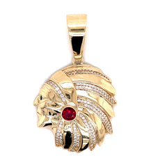 Native Indian Pendant - 63445