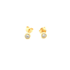 Solitaire Jewel Earrings