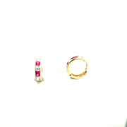 Jewel Huggies Earrings-60957