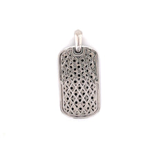 Black Pendant Tag - 66976