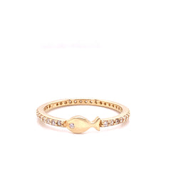 Eternity Fish Ring 50907