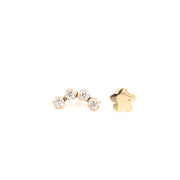 Opal Rainbow Threaded Stud CSP-15057