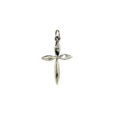 White Crucifix Pendant - 57067