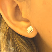 Baby Round Fancy Earrings