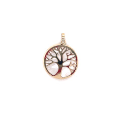 Mother of Pearl Tree of Life Pendant - 69314