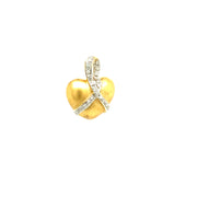 Fancy Heart Pendant - 100529