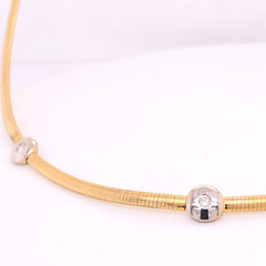 Omega Diamond Necklace - 31044