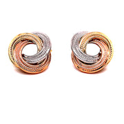 Fancy Knot Earrings - 61817