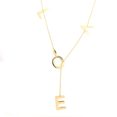 LOVE Letters Necklace - 54537