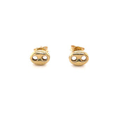 Gucci Puff Earrings 14kt