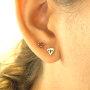 Diamond Shape Earrings