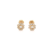 Baby Flower Earrings - 51585