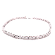 925 Tennischain Ankle Bracelet - 64118/64125