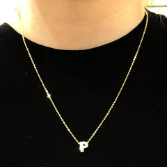 Beautiful Shiny Initial Necklace