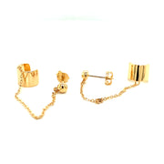 Cuff Chain Earrings