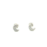 Fancy Half-Moon Earrings