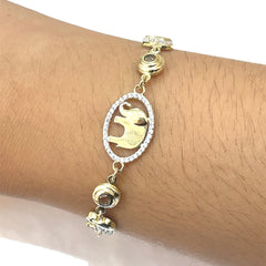 Fancy Elephant Bracelet - 63276