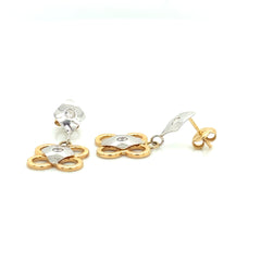 Dangling Flower Earrings - 5601-03