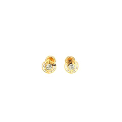 Baby Round Fancy Earrings