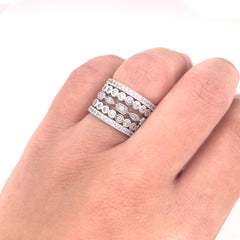 Silver Rings Set - 66972