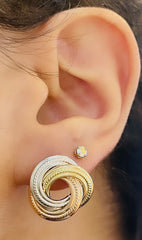 Fancy Knot Earrings - 61817