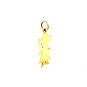 Girl Figure Pendant - 100606