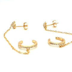 Amore Chain Earrings