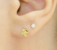 Baby Flower Earrings - 61965