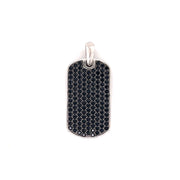 Black Pendant Tag - 66976