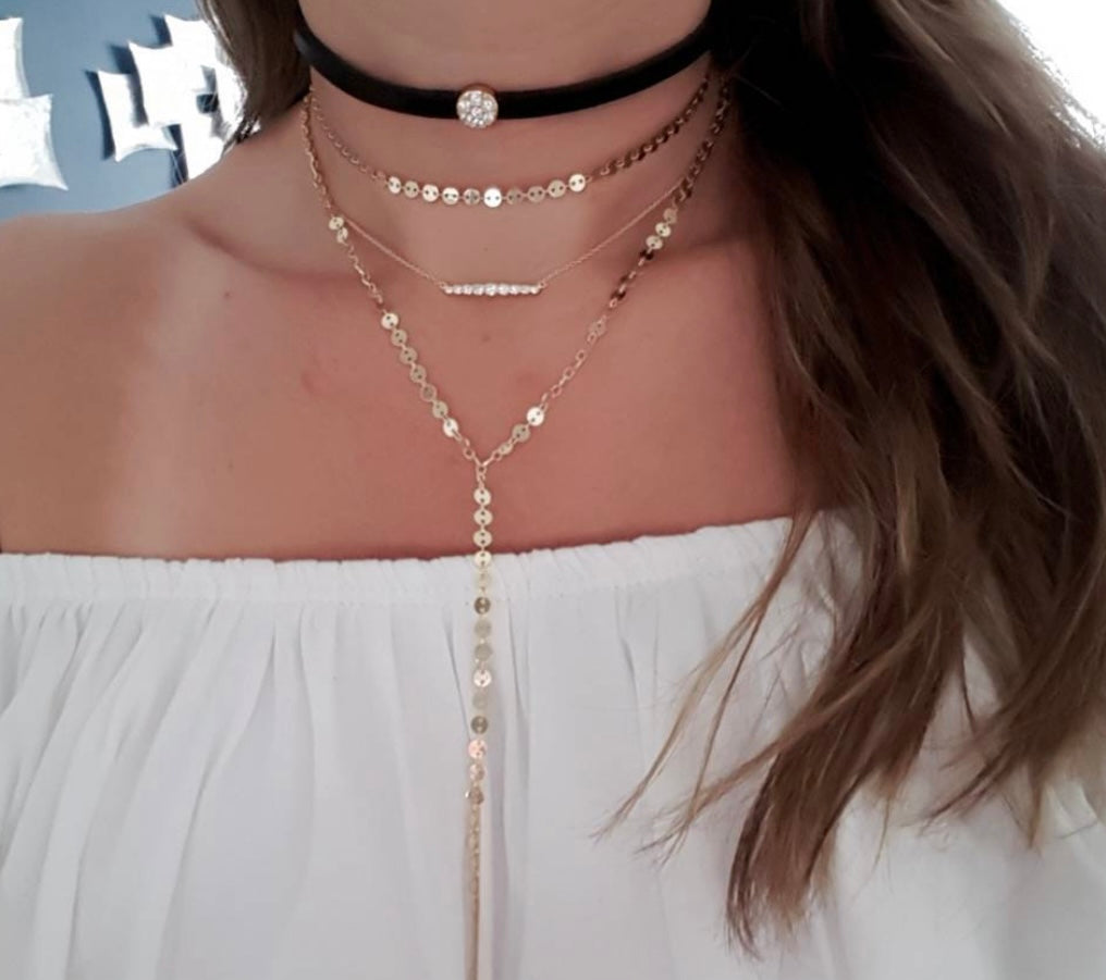 33culb Mini hexagram choker ゴールド チョーカー ( pre order