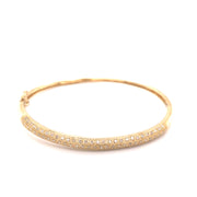 Fancy Diamonds Bangle - 60690