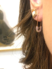 Safety Pin Earrings 54721