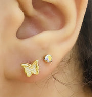 Fancy Butterfly Earrings - 61844