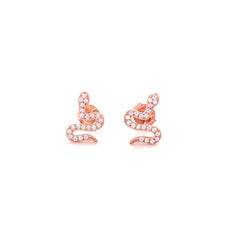 Shiny Snake Earrings