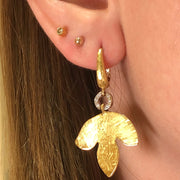 Romo Leaf Earrings - 55515